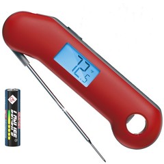 ThermoMaven Professional Digital Meat Thermometer, Ultra Fast Dark Red & Gray