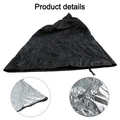 Sturdy Waterproof BBQ Cover with Drawstring for Secure Fit in All Seasons