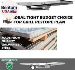 Grease Tray with Catch Pan – Dyna Glo Grill Replacement Parts, Universal Drip Pa