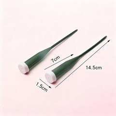 25 pcs Floral Water Tubes Green 14.5 cm and 30 cm for Fresh Flower Care