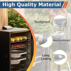 Water Bowl for Masterbuilt 30 Inch Digital Electric Smoker Drip Pan Grease Pan