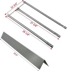 Parts Kit Replacement For Weber Genesis Silver Gold Grill Burner Heat Plate