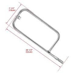 1PC 41862 Grill Burner Tube Stainless Steel For Weber Q200 Q220 Q2000 Gas Grills