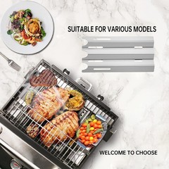 14.5″ Stainless Steel BBQ Grill Burners Replacement Parts for Outdoor Grills
