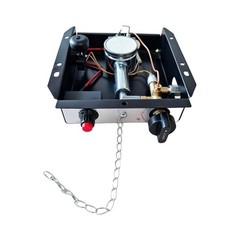 Black Finish Stove Control Box Gas Stove Controller Pyramid Shaped Design