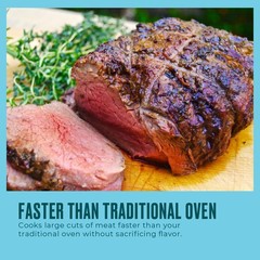 Charbroil The Big Easy Oil-Less Turkey Fryer | Outdoor Air Fryer | Propane Co…