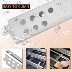 Grill Replacement Parts for Charbroil Performance 2 Burner Tubes & Heat Plates