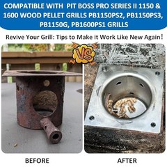 Fire Burn Pot Replacement for Pellet Grills – Fits Pro Series II 1150/1600, Incl