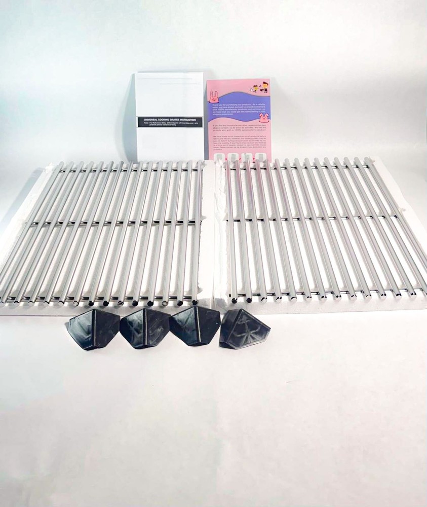 QuliMetal Universal Stainless Steel Cooking Grates Replacement BBQ Grill New
