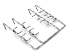 Steel Ash Pan with Grate for Chargriller 1224, 2121, 27×13.25 Inch, P0350H