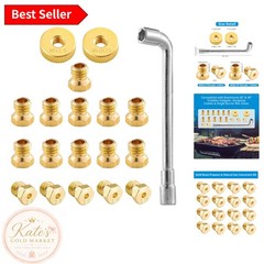 Natural Gas Conversion Kit for Blackstone Griddles: 16 Brass Orifices Included