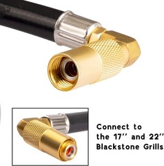 6 Feet Propane Regulator & Hose for Blackstone Griddles – Certified