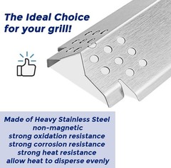 Compatible Nexgrill 4 Burner Replacement Parts with Heavy Duty Stainless Steel