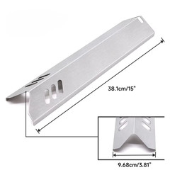 2/4 Pcs Grill Heat Tents Stainless Steel Universal Grill Heat Tents for Gas Gril