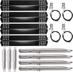 Grill Replacement Parts Kit for Charbroil 463241013 Burner Heat Plate Igniter