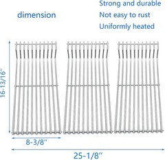 Stainless Steel Cooking Grates Replacement Parts for Broilmaster D3 G-3 G-3