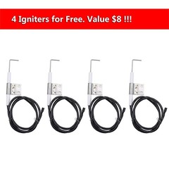 Repair Kit for Master Forge 1010037, 1010048 Gas Grill Models, Stainless Stee…