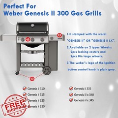 Grillflame Genesis II E-310 Flavorizer Bars Heat Deflector Replacement Parts …