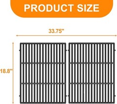SafBbcue Crafted Cooking Grates for Weber Genesis 400 Series Genesis II E-410…