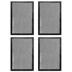 Grill Mat Black Reusable Nonstick Heat Resistant Fiberglass 40×30 36×42 40cm