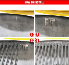 Uniflasy Grate Stand Adapter for Weber Q100 Q200 Q300 Series