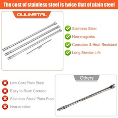 7508 Grill Burner Tube for Weber Genesis Silver B/C Gold B/C, Spirit 700, Spi…
