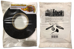 Junta BBQ alta temperatura 15 pies autoadhesiva 1/2×1/8 negra