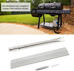Oklahoma Joe’S Longhorn Combo Parts – Stainless Steel Heat Shields & Burners