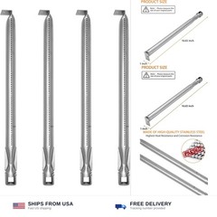 DELSbbq Tube Burner Replacement for Blackstone 36 inch Grill- B036 4-Pack Sta…