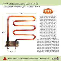 9907120011 800W Heating Element Kit for Masterbuilt 30″ Smoker
