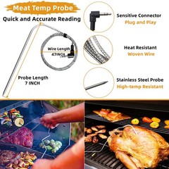 Digital Pro Temperature Controller Replacement Parts BAC365 for Traeger Wood Pel