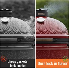 Durable Wire Mesh Gasket for High-Temperature Grilling – Kamado Joe 180”
