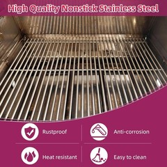 23.25″ 9MM Stainless Steel Cooking Grid Replacement for Viking VGBQ 30 in T Ser