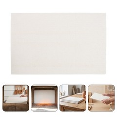 3Pcs Reusable Ceramic Fiber High Temp Insulation Board Fireproof Stove Barrier