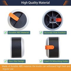 Gas Griddle Grill Orange Knobs Replacement Compatible with Blackstone 1666 15…