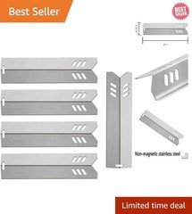 Ultimate 15″ Stainless Steel Grill Heat Plates – Fits Dyna-Glo & Uniflame Models