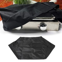 Protection for 22 Table Top Griddle with Griddle Hood Black