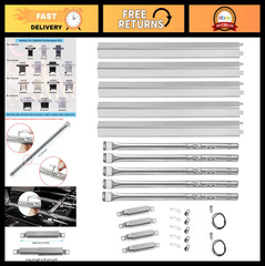 Grill Replacement Parts for 5 & 4 Burner Models, Heat Plates, Burners, Igniter,