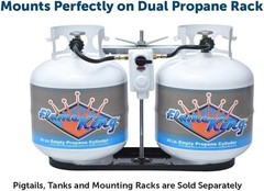 2-Stage Auto Changeover Propane Gas Regulator for RVs – Listed Safety