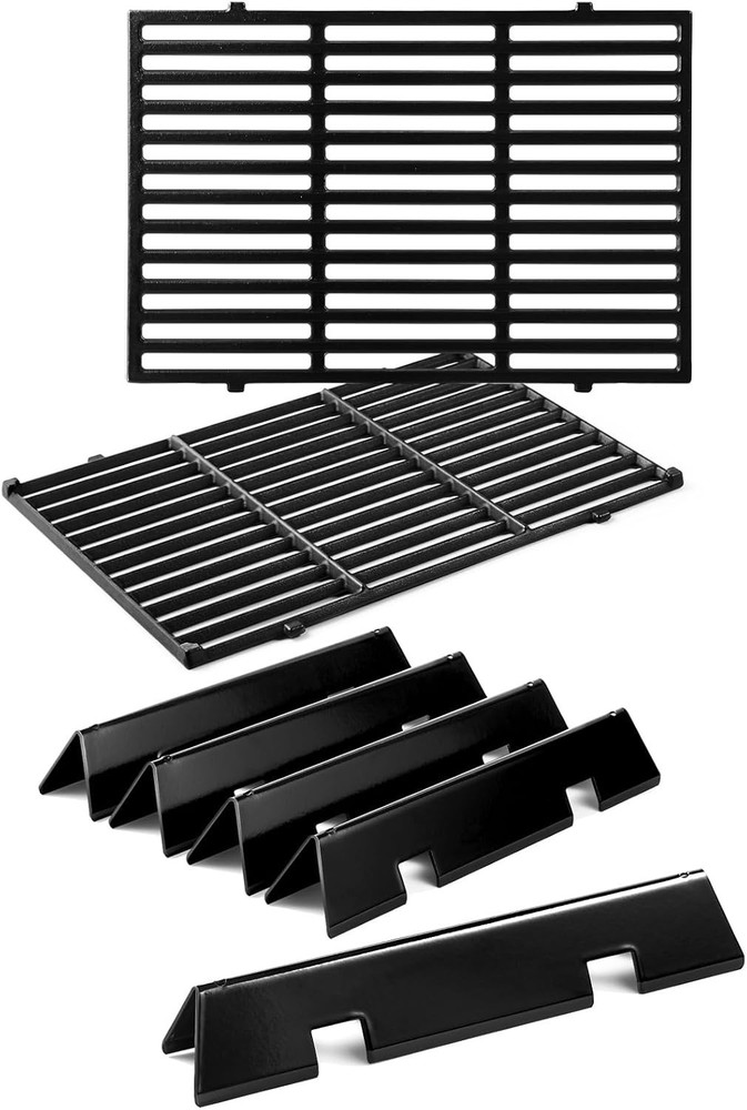 7638 Grates 7636 Flavorizer Bars for Weber Spirit/Spirit II 300 w Front Controls