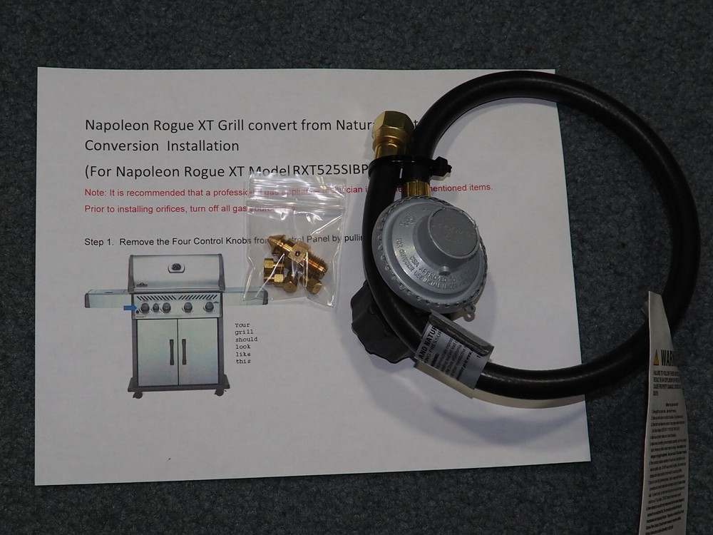 Natural Gas to LP Conversion Kit for Napoleon Rogue XT RXT525SIBPK-1
