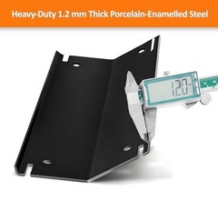 Universal Adjustable Heat 5-Pack Adjustable Heat Plates (Porcelain Steel)
