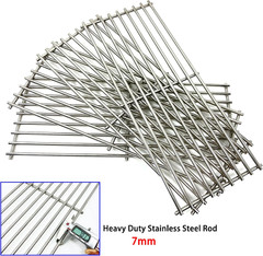 Solid Stainless Grill Cooking Grates Replacement Parts for 16517 Bull BBQ Angus
