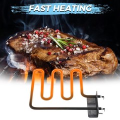 MOOTVGOO 1200 Watts Smoker Heating Element Kit Replacement for silver