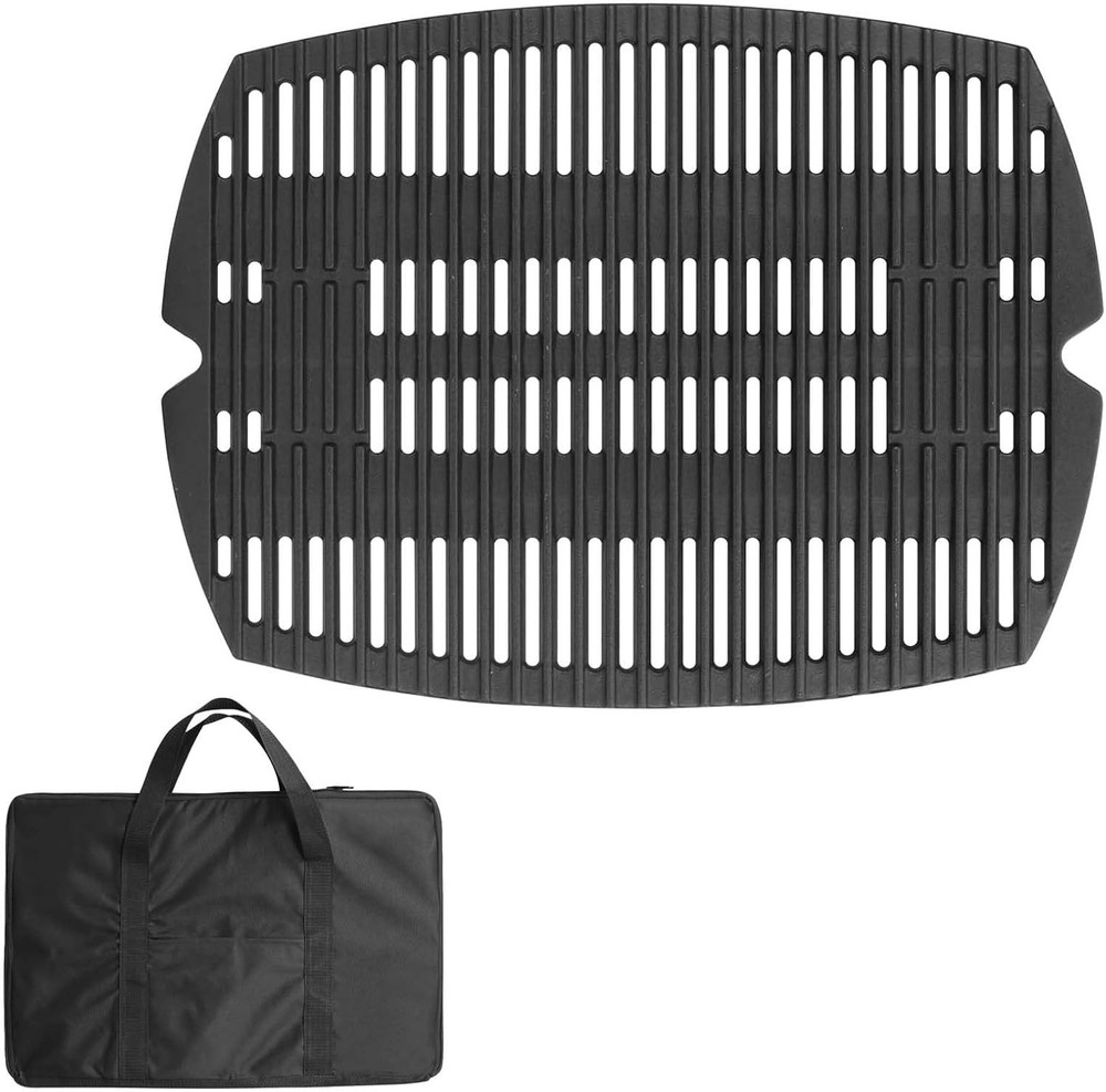 Replacement Cast Iron Cooking Grate For Weber 87583, Q200, Q220 Gas Models