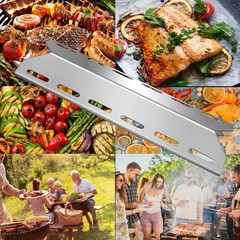 5 PC Stainless Steel Heat Shield Tent Plates for Charmglow & Nexgrill Models