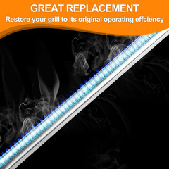 69787 Grill Burner Tubes for Weber Spirit I/II 300 Series E310 S320 330 315