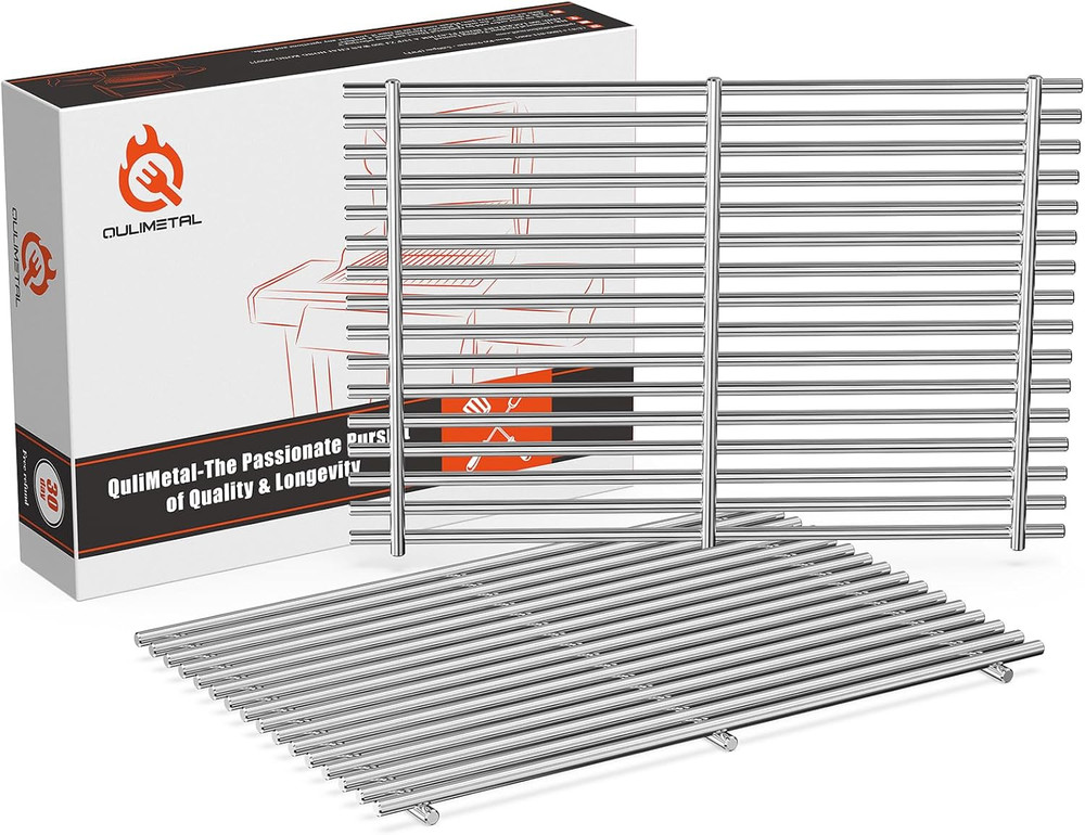 SUS304 Grill Grates for Weber Spirit E-310 and GS4 Spirit II 300 Series, Spirit