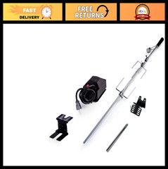 Universal Deluxe Rotisserie Kit for Grills – Fits Most Models, Easy to Install