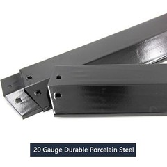 16 9/16 inch Porcelain Steel Heat Plates Replacement for Chargriller 5030 Dua…